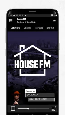 House FM android App screenshot 2